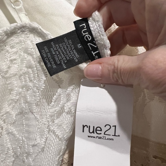 Rue21 Crochet Top Dress Size: Medium - Picture 9 of 11